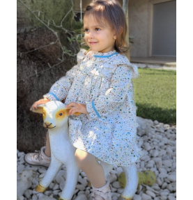 Robe à fleurs pour bébé fille