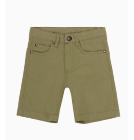 Bermuda en twill élastique...