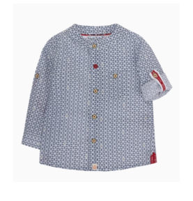 Chemise blanche imprimé en...