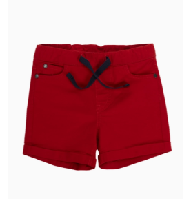 Bermuda en twill élastique...