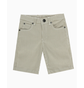 Bermuda en twill élastique...