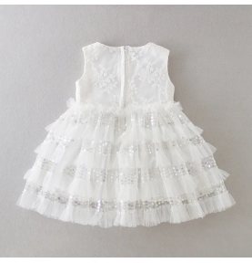 Ensemble de cérémonie avec paillettes pour bébé fille