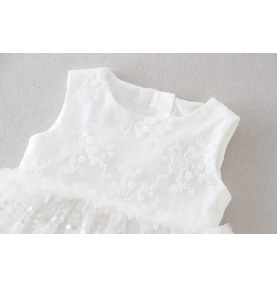 Ensemble de cérémonie avec paillettes pour bébé fille