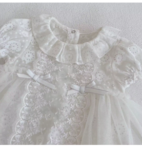 Ensemble de cérémonie en barboteuse pour bébé