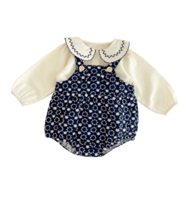 Barboteuse bébé bleu nuit