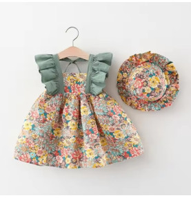 Ensemble robe florale été...