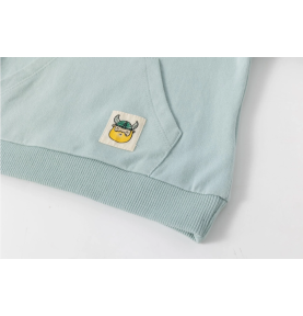 Sweat-Shirt à capuche en tricot bouclé pour bébé garçon