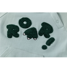 Sweat-Shirt à capuche en tricot bouclé pour bébé garçon