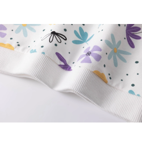Sweat-shirt à manches longues pour bébé fille