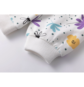 Sweat-shirt à manches longues pour bébé fille