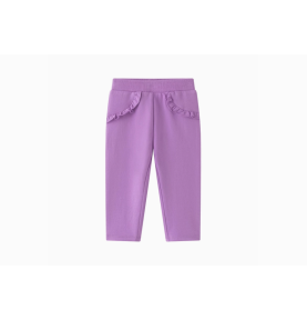 Pantalon en molleton lilas...
