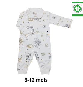 Coffret cadeau bébé en coton biologique à personnaliser