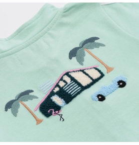 Sweat zippé molletonné en coton biologique