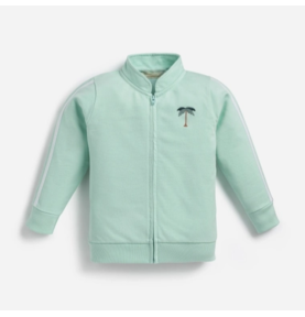 Sweat zippé molletonné en...