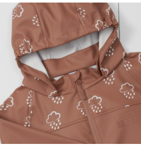 Imperméable magique pour enfant changeant de couleur