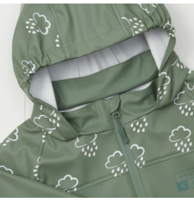 Imperméable magique pour enfant changeant de couleur