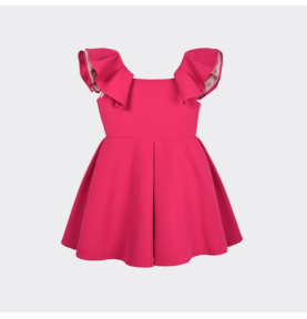 Robe de princesse fuchsia