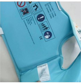 Gilet de natation mixte dino power