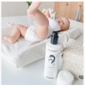 Liniment Bio et vegan nettoyant 2 en 1 pour le change 150 ml