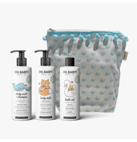 Huile de bain naturelle bébés et enfants, biologique et vegan 250ml