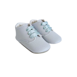 Ensemble cérémonie 4 pièces blanc et ciel bébé - Tenue Cérémonie Bébé