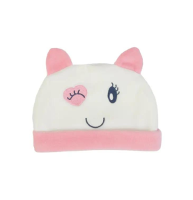 Bonnet clin d'oeil en coton...