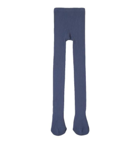 Collants côtelés gris pour...